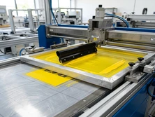 High-durability screen printing rolls and mesh in production
